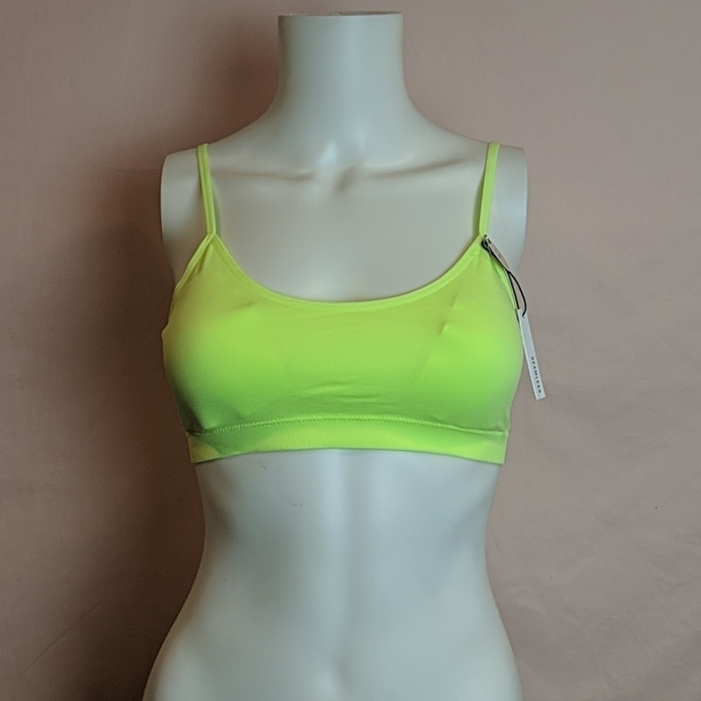 Forever 21 Neon Yellow Bra Size M/L